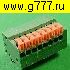 Низкие цены Клеммник на плату Разъём Клеммник 8pin шаг 2,54мм KF141-2x8P терминальный блок  (колодка на плату для провода под винт)