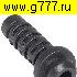 Втулка Втулка- Переходник для вывода кабеля из корпуса 4х8х6х27х2 black