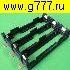 батарейный отсек Батарейный отсек 18650х3 smt (плоские выводы)